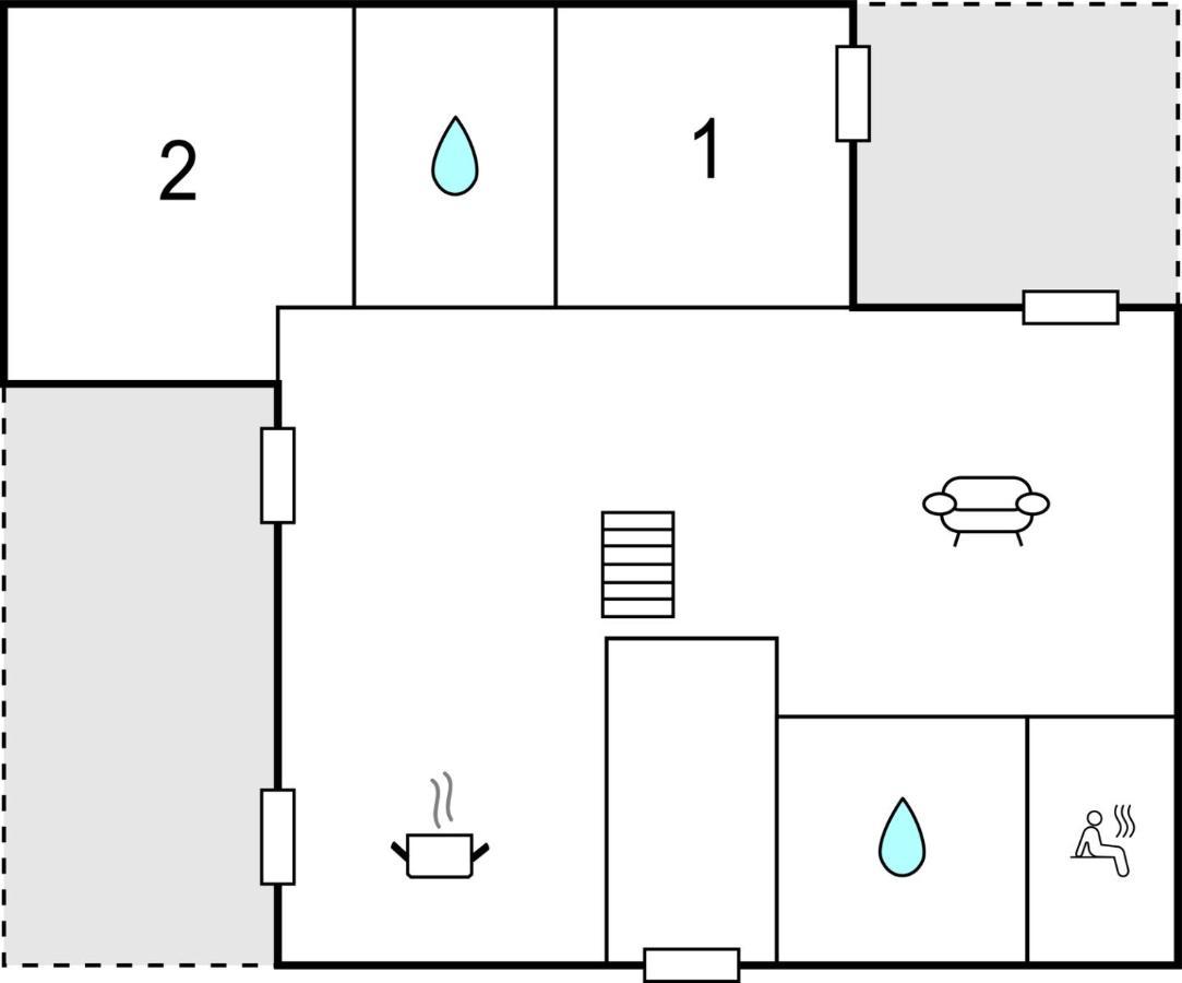 Lovely Home In Lembruch-Duemmer See With Wifi ภายนอก รูปภาพ